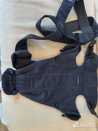 Эргорюкзак BabyBjorn Mini 3D Mesh, navy blue