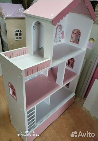 Домик кукольный с ящиком Новый