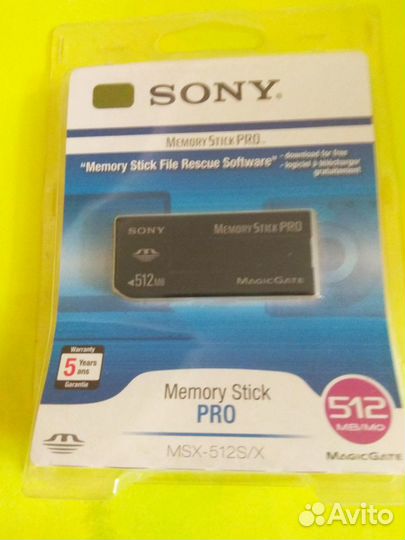 Карта памяти Sony MemoryStick Micro M2 Pro MemoryS