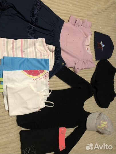 Пакет одежды для девочки р.128-134