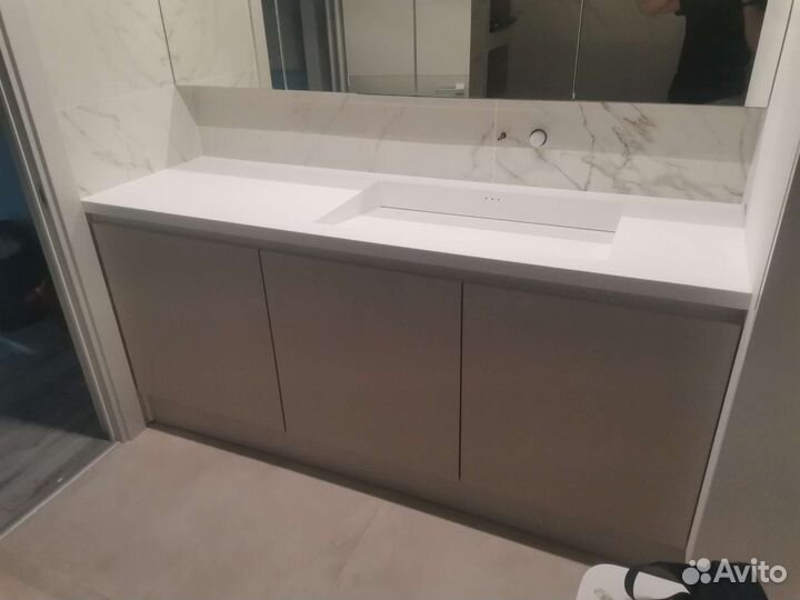 Изготовление ремонт изделий из акрилового камня