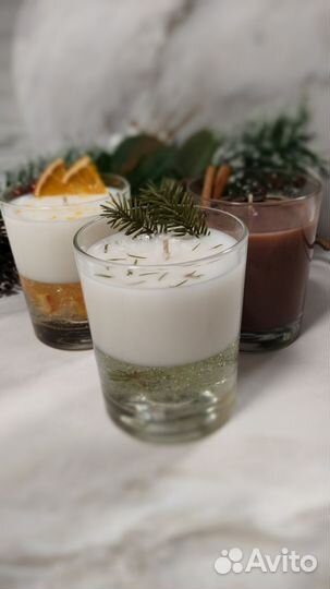 Свечи восковые ручной работы