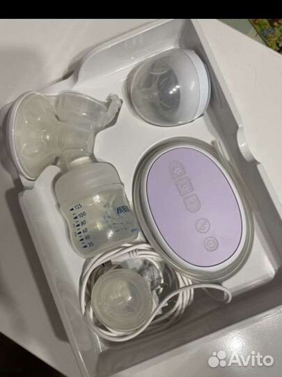 Молокоотсос avent электрический
