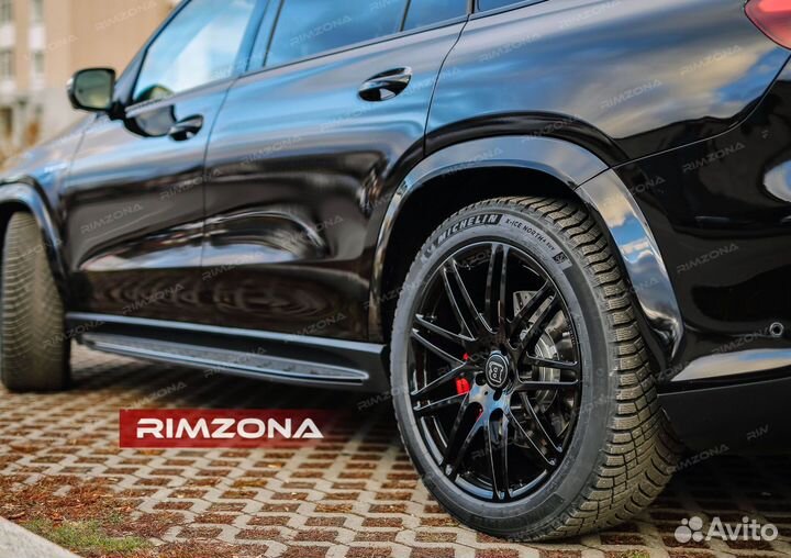 Кованые диски R22 на Mercedes GLA-Class AMG