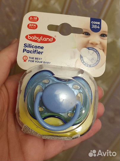 Соска пустышка Babyland 6+