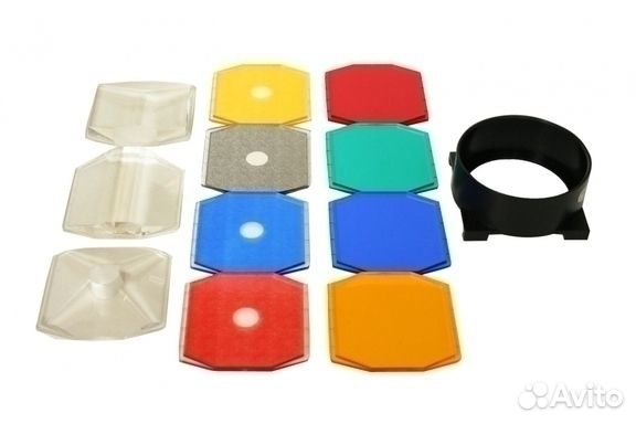 Holga 120 фильтры и адаптер для мгновенных фото