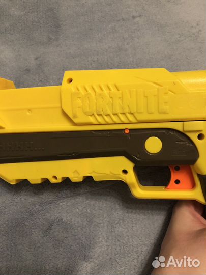 Nerf fortnite sp-l с глушителем