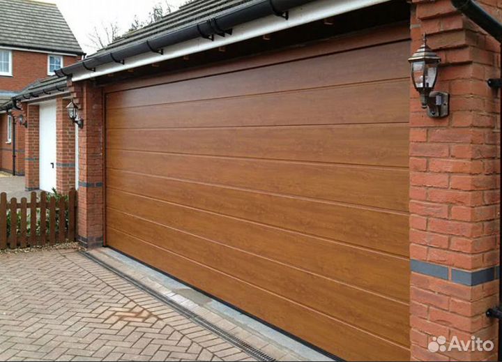 Секционные ворота в гараж