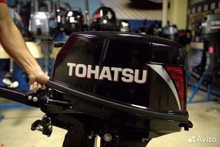 2-х тактный лодочный мотор Tohatsu 9.9 Б/У