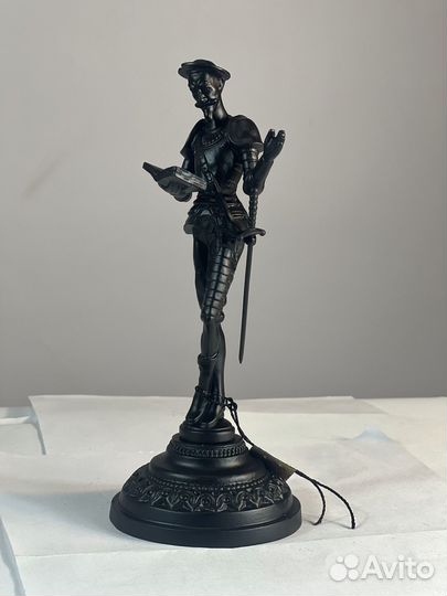 Дон-кихот. Каслинское литье. Касли. Чугун. Бирка