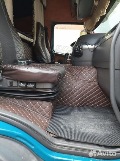 3Д коврики из экокожи volvo fm 2007