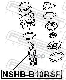 Nshb-B10RSF отбойник-пыльник аморт. переднего