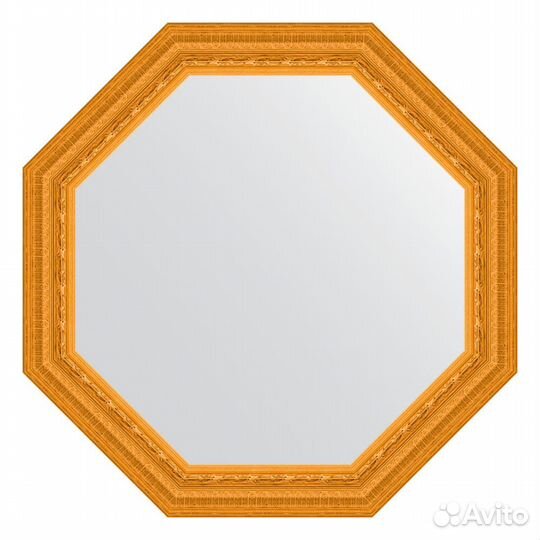 Зеркало настенное Octagon evoform в багетной раме
