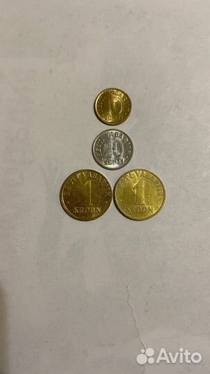 Монеты Эстония старые
