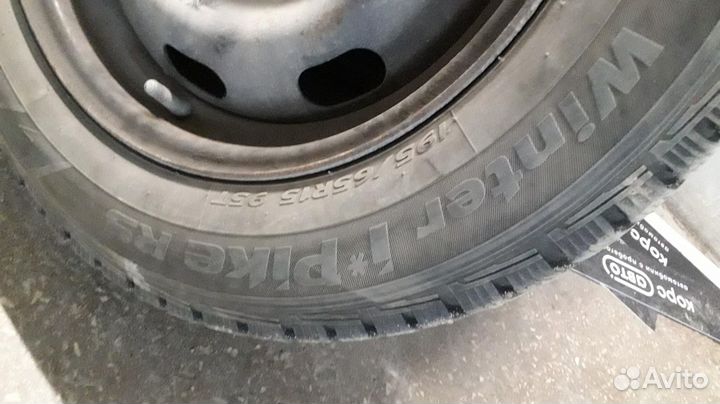 195/65 R15 Hankook Winter I'Pike RS W419 Зима Штам