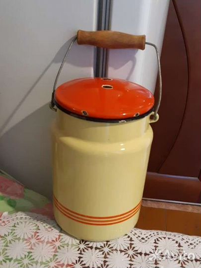 Бидон 3 л алюминиевый эмалированный