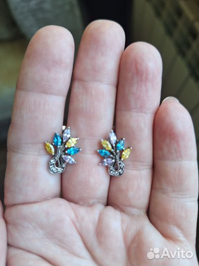 Серьги красивые