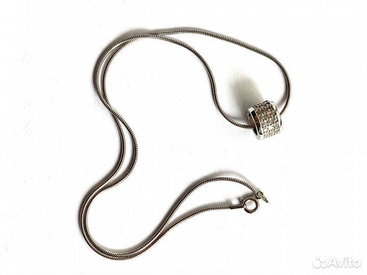 Серебряное колье