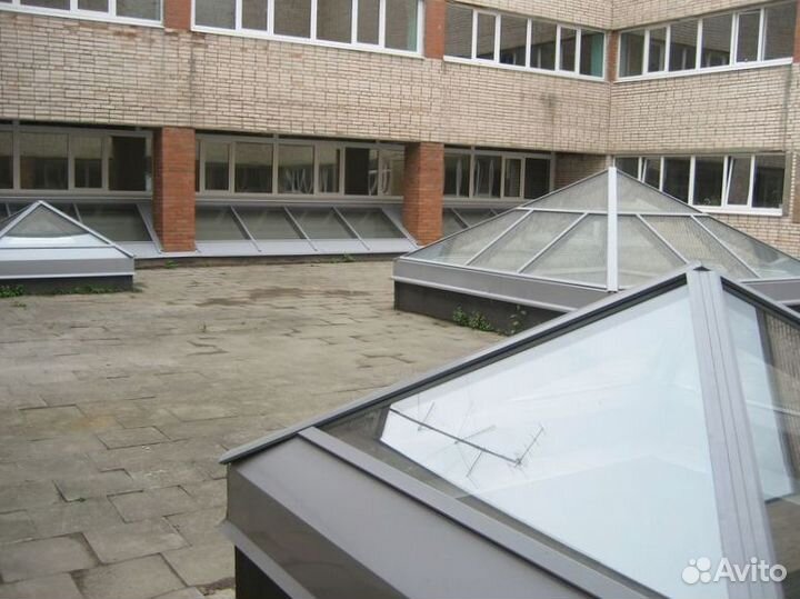 Панорамное остекление крыш
