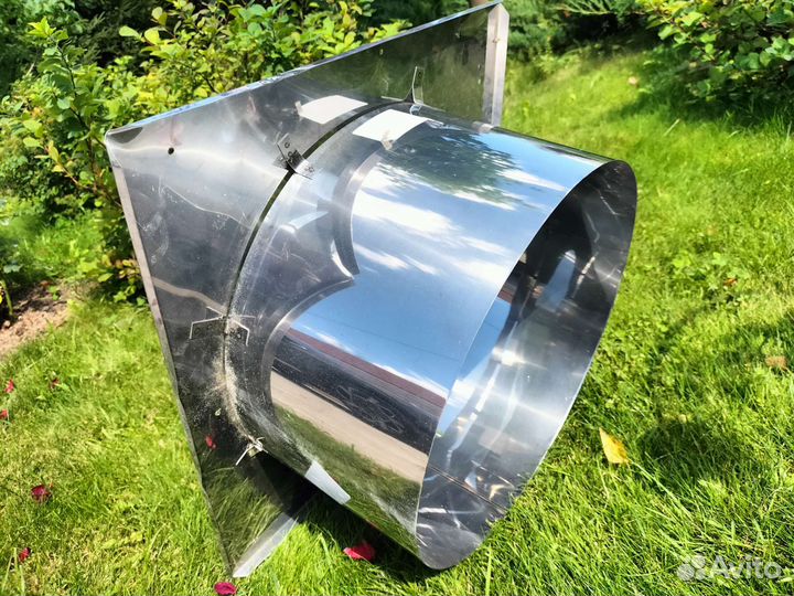 Патрубок проходной дымохода