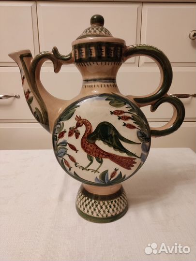 Кувшины квасники цветная Гжель и керамика