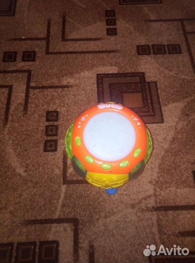 Барабан музыкальный с подстветкой