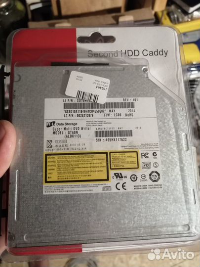 Пишущий DVD привод для ноутбука