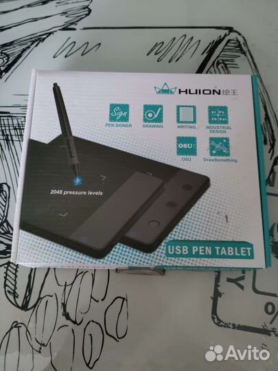 Графический планшет Huion 420