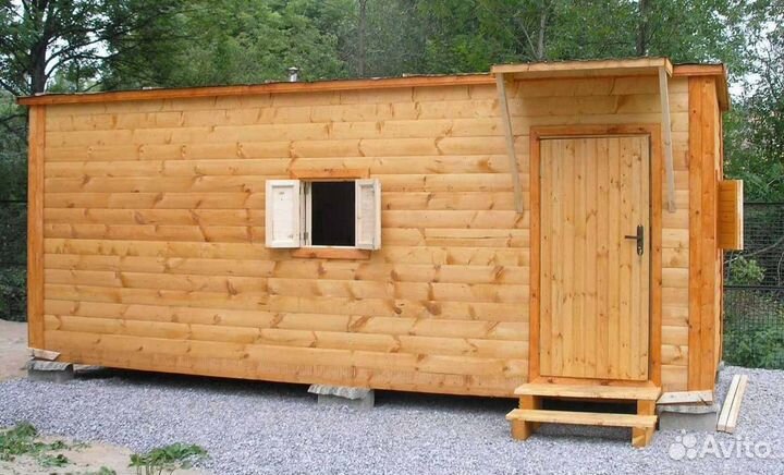 Баня готовая доставка и установка