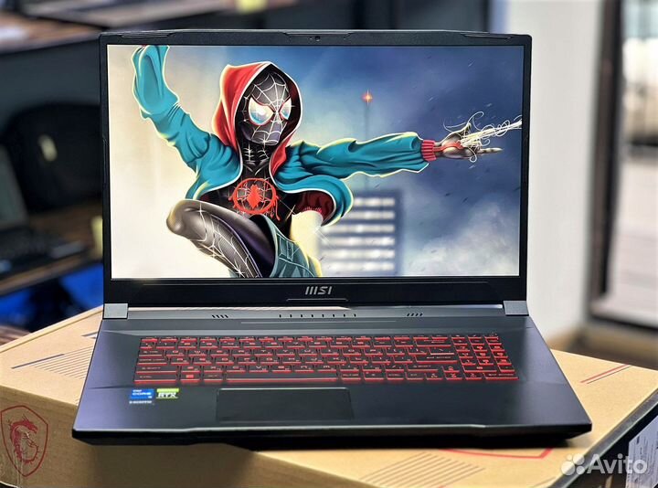 Идеальный Msi. 17.3 144Hz / i5-12H / RTX/ Ram 16GB