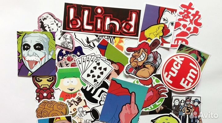 Стикеры и наклейки