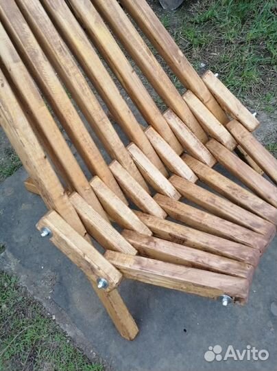 Кресло шезлонг складное