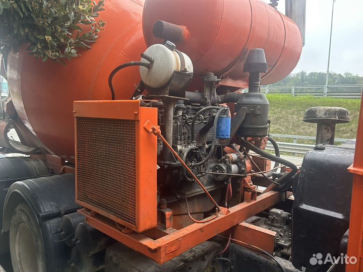 Автобетоносмеситель КАМАЗ 55111, 1988