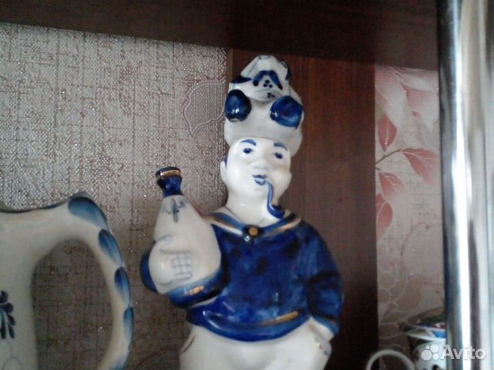 Штоф моряк с бутылкой