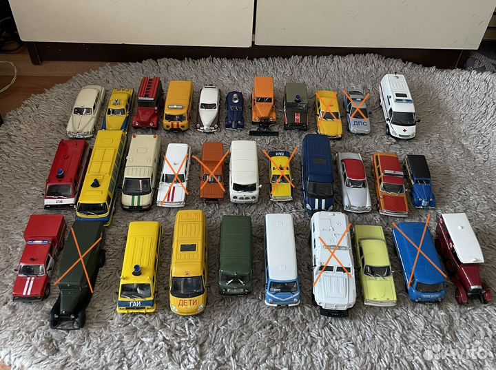 Модели 1:43 Автомобиль на службе 1-80 номера