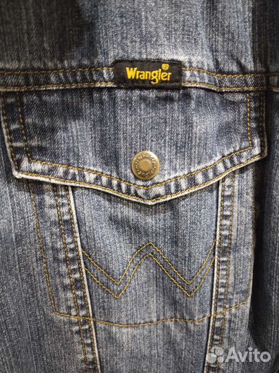 Джинсовка Sherpa Wrangler Jacket XXL