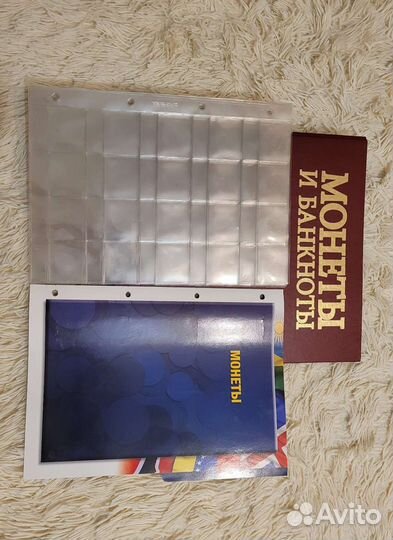 Альбомы для монет или банкнот deagostini с листами