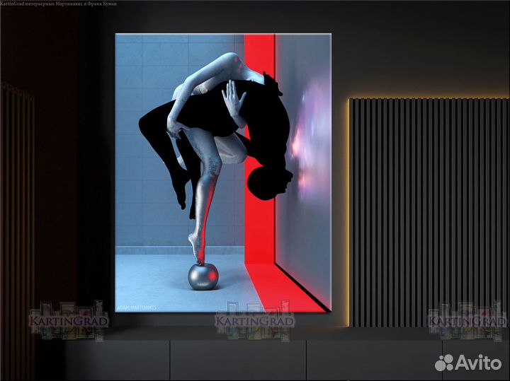 Шикарные картины Мартинакиса в интерьер / Арт 33