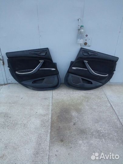 Citroen C5. 2010 год дверные карты