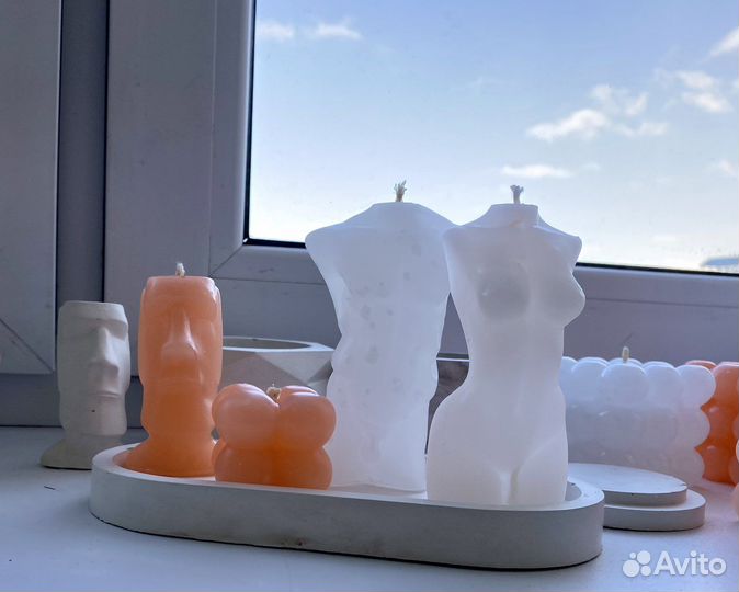 Набор Свечи тело и стукан