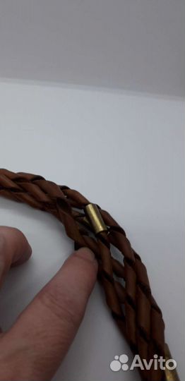 Ремень женский кожаный. Ручная работа. Италия