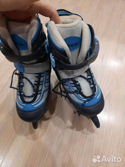 Новые раздвижные коньки 30-33р