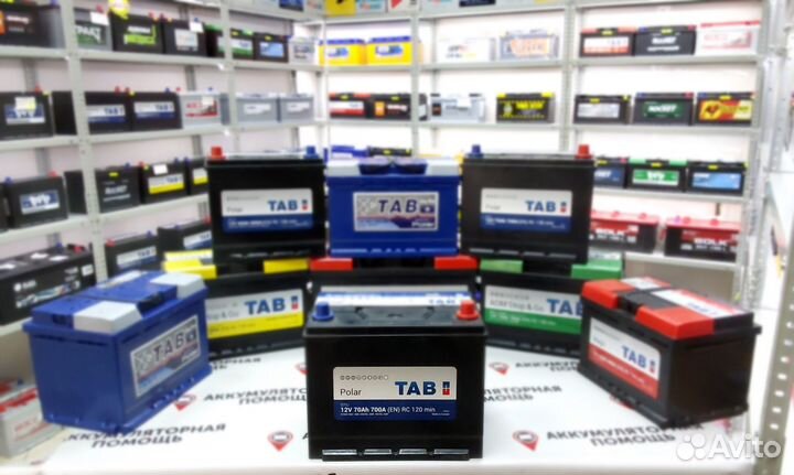 Аккумулятор Tab Polar 70 Ah бесплатная установка