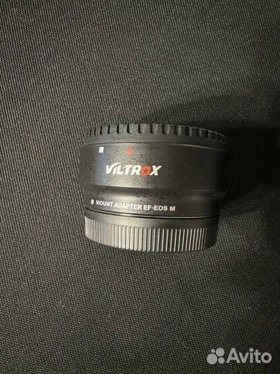 Адаптер Viltrox для Canon EF-EOS M с автофокусом