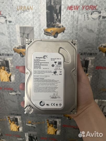 Жесткий диск seagate barracuda 500gb
