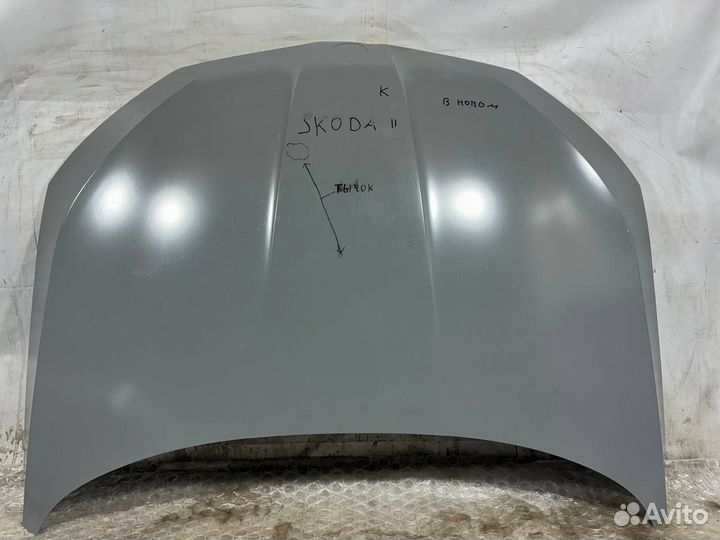 Капот Skoda Rapid II