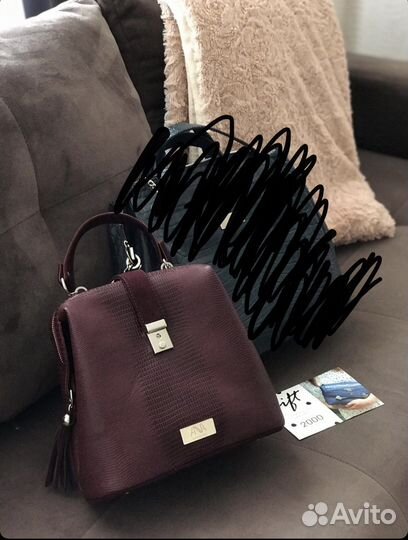 Сумка натуральная кожа