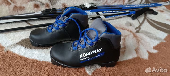 Ботинки для беговых лыж детские Nordway Narvik NNN