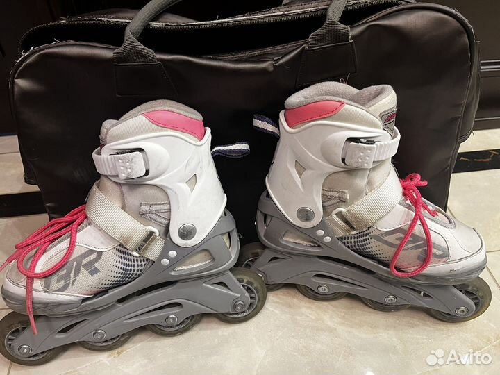 Роликовые коньки детские раздвижные