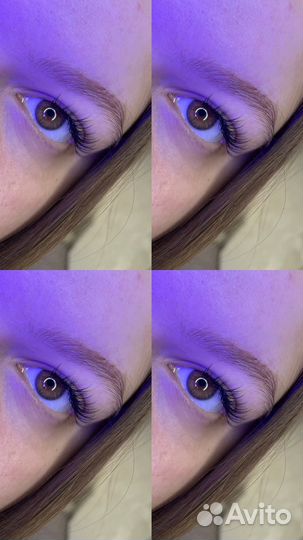 Наращивание ресниц модель